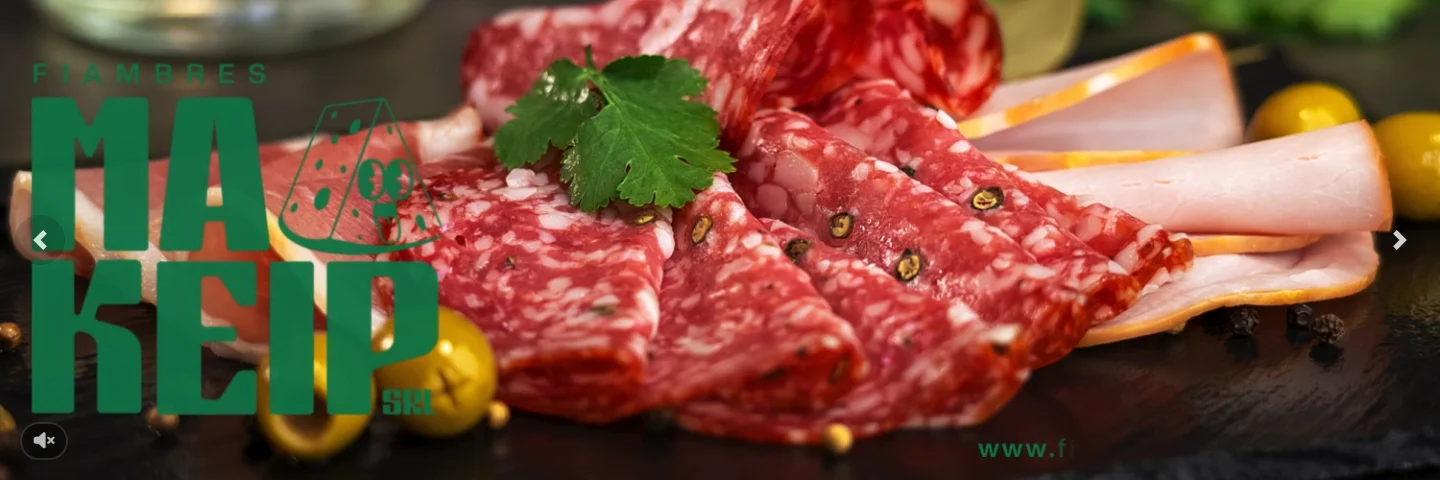 Picada de fiambres y quesos del video de presentación de Makeip